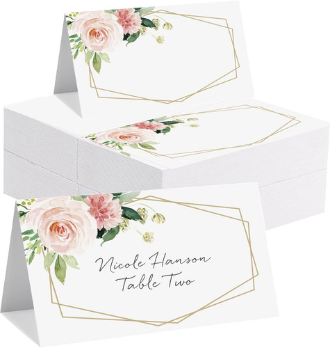 100x tischkarten hochzeit - 100x,