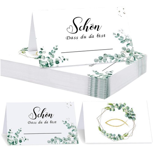 Tischkarten hochzeit taufe - tischkarten,
