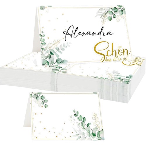 Tischkarten hochzeit - tischkarten,