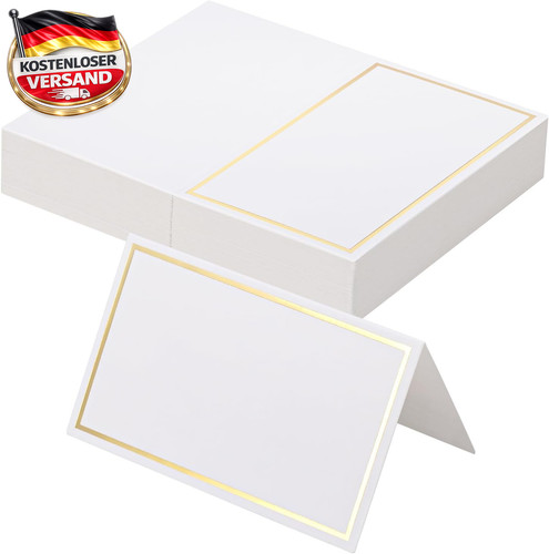 Stück tischkarten - 50,