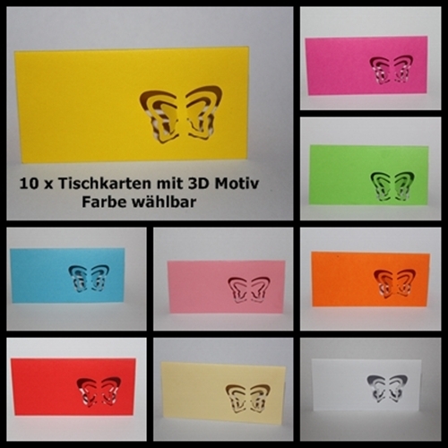 Tischkarten platzkarten mit - 10,