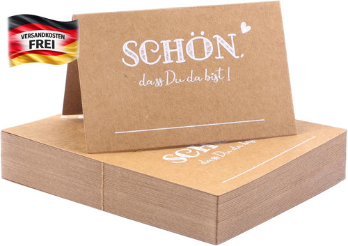 Stück tischkarten - stück,