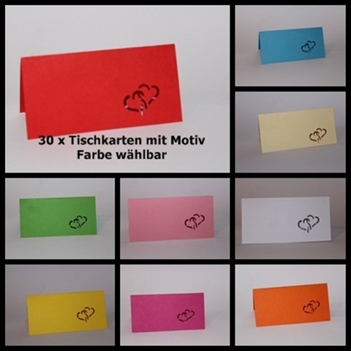 Tischkarten platzkarten mit - 30,